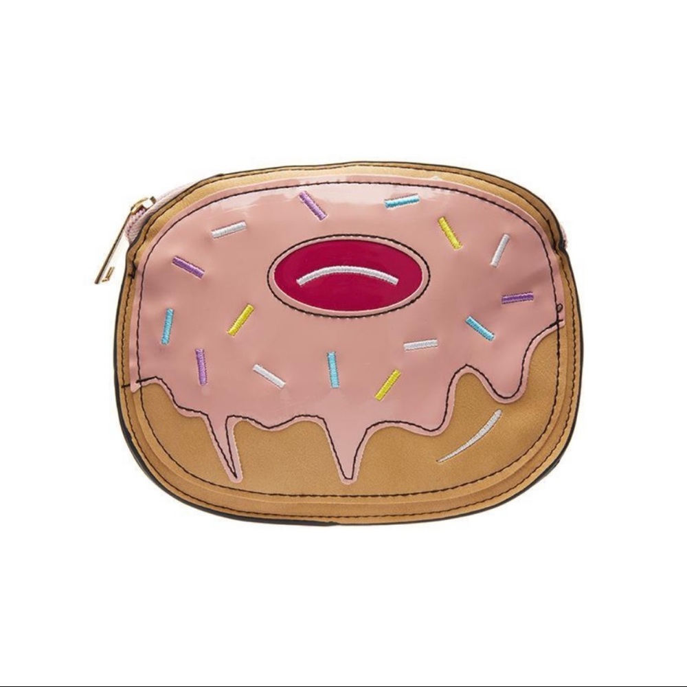 3/$10 🛒🛍️ Winky Lux Donut Makeup Bag Pouch